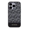 Guess GUHMP15XHGCFSEK iPhone 15 Pro Max 6.7 czarny/black hardcase GCube Stripes MagSafe